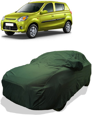 Coxtor Car Cover For Maruti Suzuki Alto 800 CNG LX (With Mirror Pockets)(Gold)