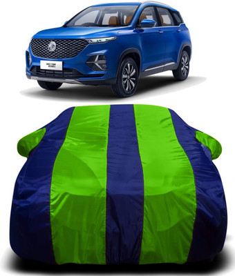 AXLOZ Car Cover For MG Hector Plus (With Mirror Pockets)(Multicolor)