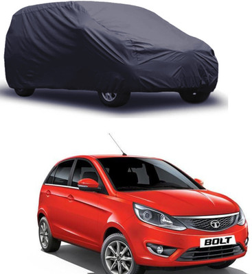 ROYAL AUTO MART Car Cover For Tata Bolt (Without Mirror Pockets)(Grey)