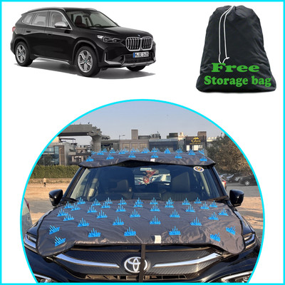 FAMEXON Car Cover For Mahindra Marazzo (Without Mirror Pockets)(Grey)