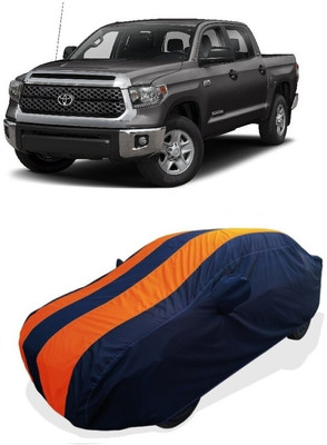 Coxtor Car Cover For Toyota Tundra 5.7L V8 (With Mirror Pockets)(Orange)