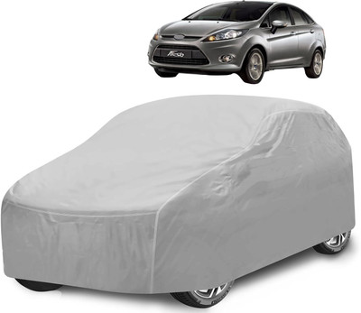 Caronix Car Cover For Ford Fiesta (With Mirror Pockets)(Silver)
