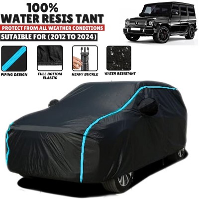 Mwiss Car Cover For Mercedes Benz G-Class, G-Class G 350d Diesel, G-Class G 63 AMG Petrol, G-Class G63 AMG (With Mirror Pockets)(Black, Blue, For 2010, 2011, 2012, 2013, 2014, 2015, 2016, 2017, 2018, 2019, 2020, 2021, 2022, 2023, 2024 Models)