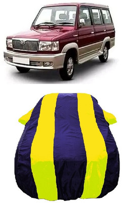 Wegather Car Cover For Toyota Qualis 2.0i (With Mirror Pockets)(Yellow)