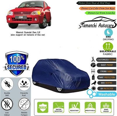 Tamanchi Autocare Car Cover For Maruti Suzuki Zen LX(Blue)