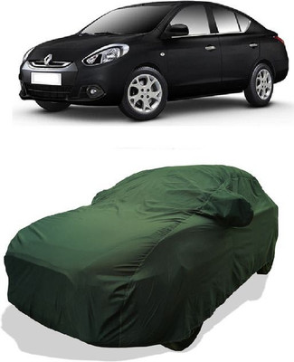 QLAX Car Cover For Maruti Scala Diesel RxL (With Mirror Pockets)(Green)
