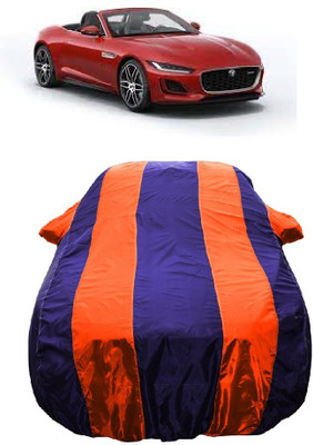 Wegather Car Cover For Jaguar F-Type Convertible R-Dynamic 2.0 (With Mirror Pockets)(Orange)
