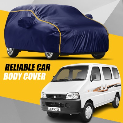 AUCTIMO Car Cover For Maruti Suzuki Eeco (With Mirror Pockets)(Multicolor)