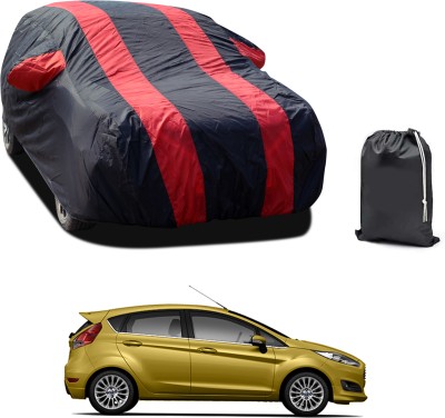 GOSHIV-car and bike accessories Car Cover For Ford Fiesta Sport (With Mirror Pockets)(Red, For 2018, 2019, 2020, 2021, 2022, 2023 Models)