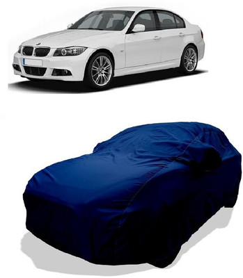 Coxtor Car Cover For BMW E-Class E90 (With Mirror Pockets)(Green)