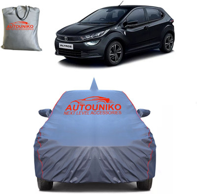 autouniko Car Cover For Tata Altroz (With Mirror Pockets)(Grey)