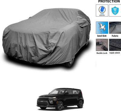 PAGORA Car Cover For Kia Soul (With Mirror Pockets)(Grey)