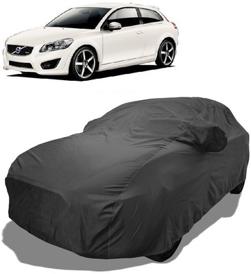 Coxtor Car Cover For Volvo C30 R (With Mirror Pockets)(Grey)