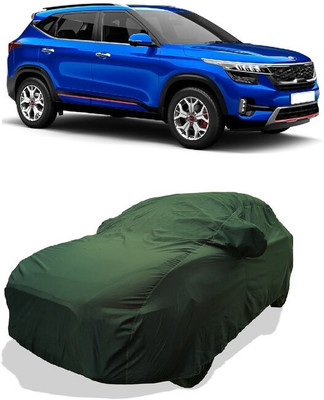 Coxtor Car Cover For Kia Seltos HTK G Petrol (With Mirror Pockets)(Green)