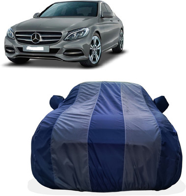 Tricway Car Cover For Mercedes Benz C-Class C220 CDI (With Mirror Pockets)(Multicolor)