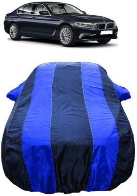 Wegather Car Cover For BMW 5 Series 530d M Sport (With Mirror Pockets)(Blue)