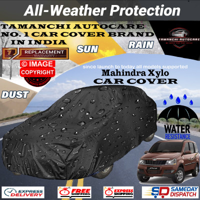 Tamanchi Autocare Car Cover For Mahindra Xylo(Black)