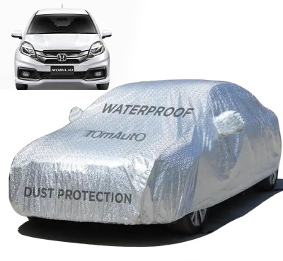 TOMAUTO Car Cover For Honda Mobilio (With Mirror Pockets)(Silver)