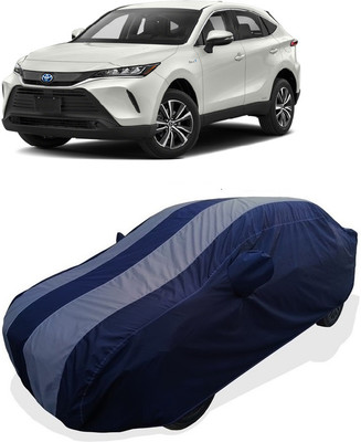 Coxtor Car Cover For Toyota Venza (With Mirror Pockets)(Grey)