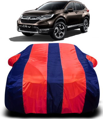 AXLOZ Car Cover For Honda CR-V (With Mirror Pockets)(Multicolor)