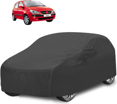 Caronix Car Cover For Hyundai Getz (With Mirror Pockets)(Grey)
