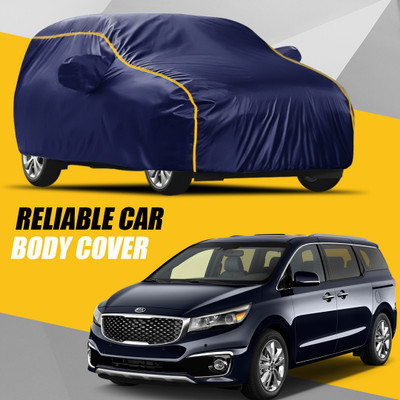 R Rayvin Star Car Cover For Kia Carnival (With Mirror Pockets)(Multicolor)