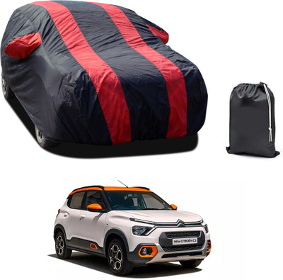 PAGORA Car Cover For Citroen C3 Aircross (With Mirror Pockets)(Red, For 2019, 2020, 2021, 2022, 2023 Models)