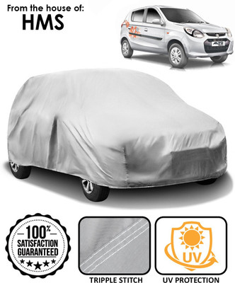 HMS Car Cover For Maruti Suzuki Alto (Without Mirror Pockets)(Silver)