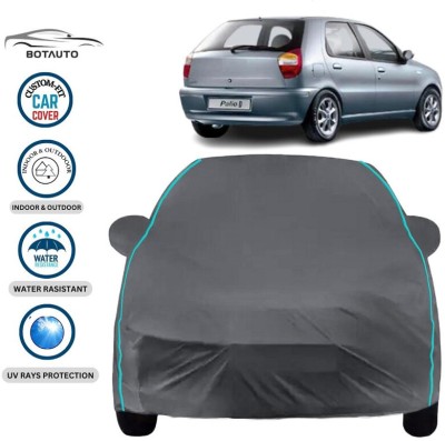 BOTAUTO Car Cover For Fiat Palio D, Universal For Car (With Mirror Pockets)(Grey, For 2010, 2011, 2012, 2013, 2014, 2015, 2016, 2017, 2018, 2019, 2020, 2021, 2022, 2023 Models)