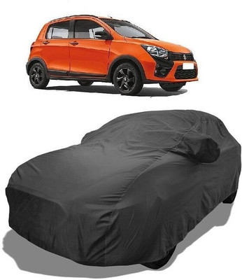 QLAX Car Cover For Maruti Celerio VXI AMT Optional Petrol (With Mirror Pockets)(Grey)