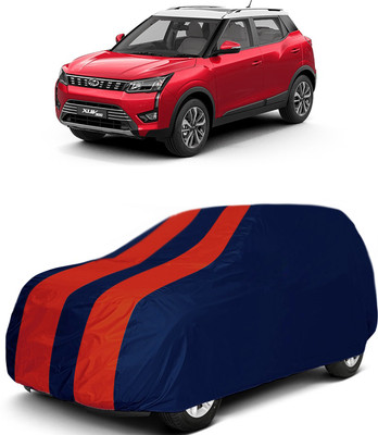 MoTRoX Car Cover For Mahindra XUV 300 (Without Mirror Pockets)(Red, Blue)