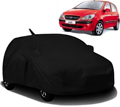 Swarish Car Cover For Hyundai Getz Prime (With Mirror Pockets)(Black)
