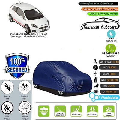 Tamanchi Autocare Car Cover For Fiat Abarth Punto EVO 1.4 T-Jet(Blue)