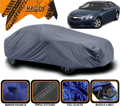 HACOX Car Cover For Chevrolet Cruze (With Mirror Pockets)(Grey)