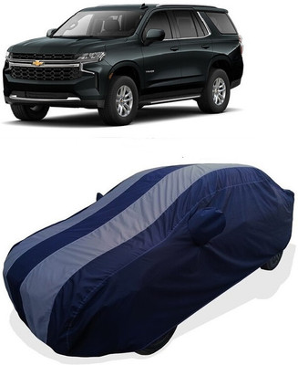 Coxtor Car Cover For Chevrolet Tahoe SUV (With Mirror Pockets)(Grey)