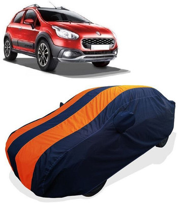 QLAX Car Cover For Maruti Avventura MULTIJET Active (With Mirror Pockets)(Orange)