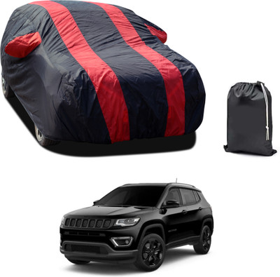 PAGORA Car Cover For Jeep Compass (With Mirror Pockets)(Red, For 2019, 2020, 2021, 2022, 2023 Models)