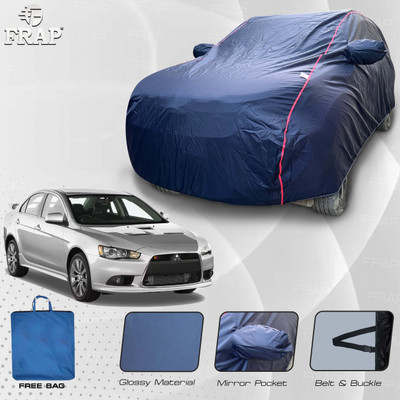 Frap Car Cover For Mitsubishi Lancer (With Mirror Pockets)(Blue, Red)