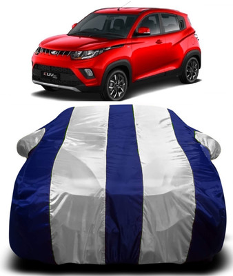 S Shine Max Car Cover For Mahindra KUV100 (With Mirror Pockets)(Multicolor)