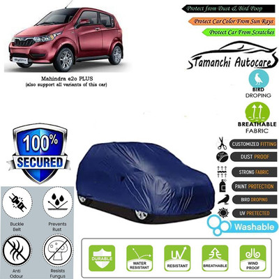 Tamanchi Autocare Car Cover For Mahindra e2o PLUS(Blue)