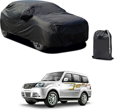 PAGORA Car Cover For Tata Sumo Grande (With Mirror Pockets)(Black)