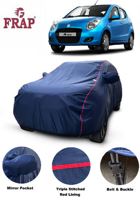 Frap Car Cover For Maruti Suzuki A-Star (With Mirror Pockets)(Blue)