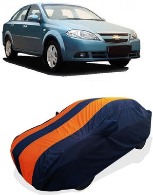 Coxtor Car Cover For Chevrolet Optra Magnum (With Mirror Pockets)(Orange)