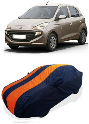 Coxtor Car Cover For Hyundai Santro 1.0i (With Mirror Pockets)(Orange)