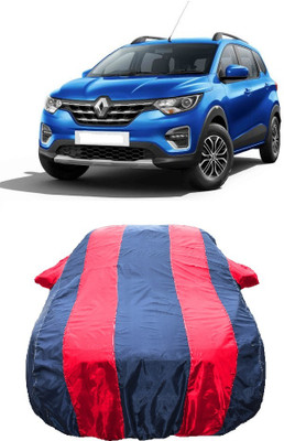 Wegather Car Cover For Renault Triber RXZ (With Mirror Pockets)(Red)