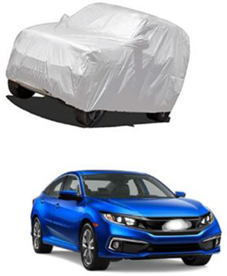 Yesmotive Car Cover For Ford Fiesta Parx Silver (With Mirror Pockets)(Silver, For 2018 Models)