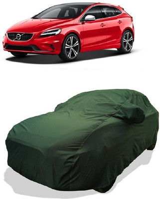 Coxtor Car Cover For Volvo V40 D3 R-Design (With Mirror Pockets)(Green)
