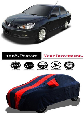 Amexride Car Cover For Mitsubishi Lancer Cedia (With Mirror Pockets)(Red)