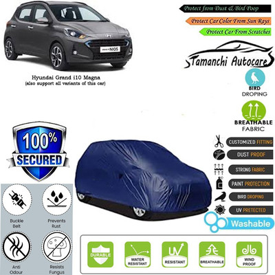Tamanchi Autocare Car Cover For Hyundai Grand i10 Magna(Blue)