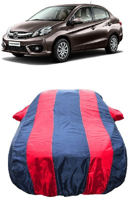 Wegather Car Cover For Honda Amaze VX CVT i-VTEC(Red)